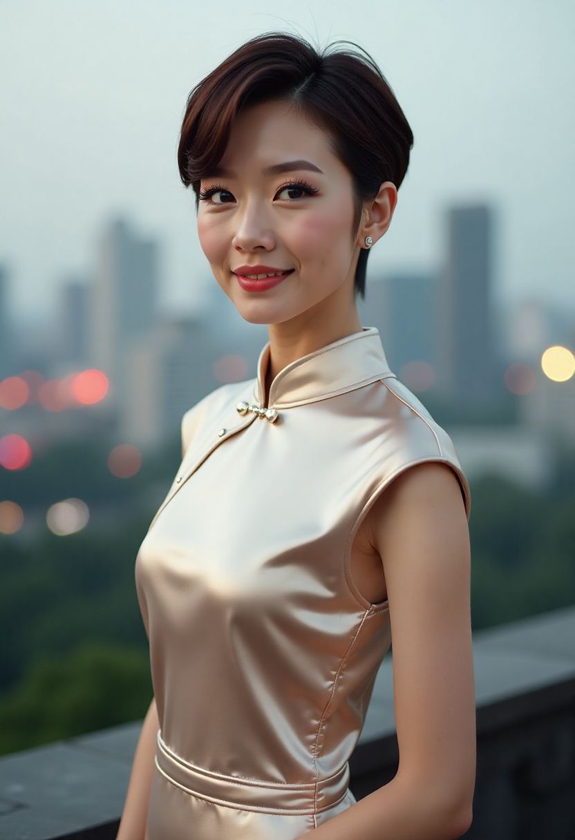 她成了影后